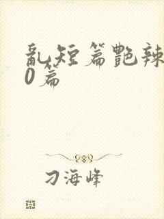 乱短篇艳辣500篇封面