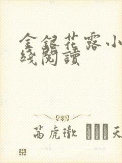 金银花露小说在线阅读