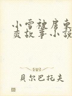 小雪被房东的好爽故事小说