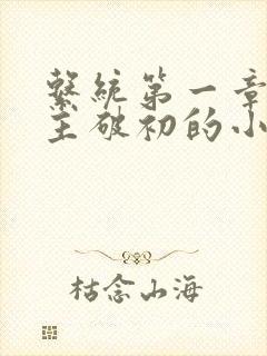 系统第一章给宿主破初的小说