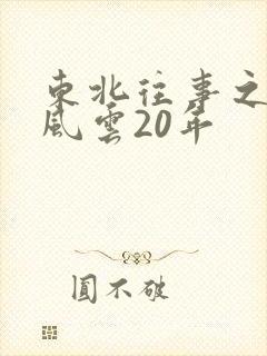 东北往事之黑道风云20年