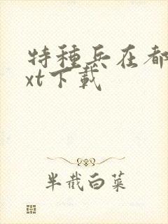 特种兵在都市txt下载