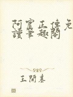 阿宾正传免费阅读笔趣阁