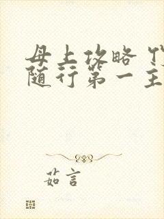 母上攻略 竹影随行第一主板