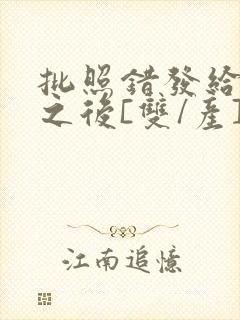 批照错发给情敌之后[双/产]