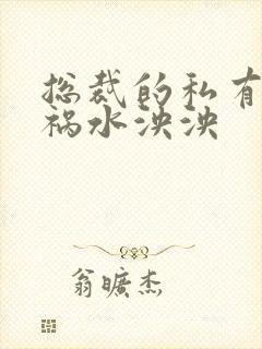 总裁的私有宝贝祸水泱泱