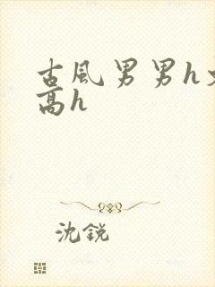 古风男男h文肉高h
