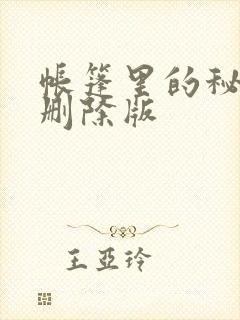 帐篷里的秘密无删除版封面