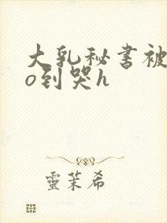 大乳秘书被cao到哭h