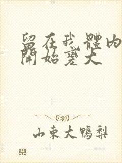 留在我体内的又开始变大