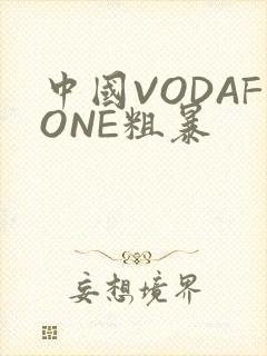 中国VODAFONE粗暴