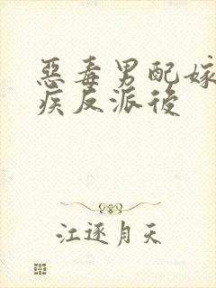 恶毒男配嫁给残疾反派后