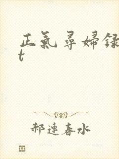 正气寻妇录txt封面