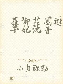 在御花园进入太子妃沈音