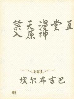 禁天漫堂直接进入原神