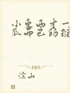 小东西才一根黄瓜而已的推荐书封面