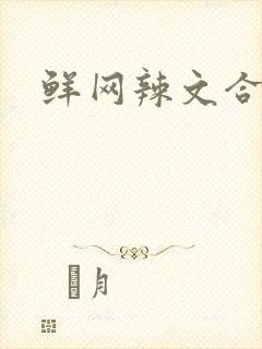 鲜网辣文合集封面