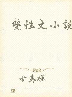 双性文小说封面