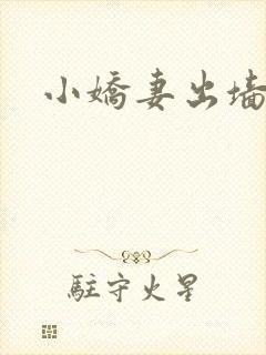 小娇妻出墙记