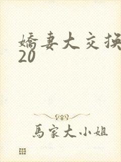 娇妻大交换1一20