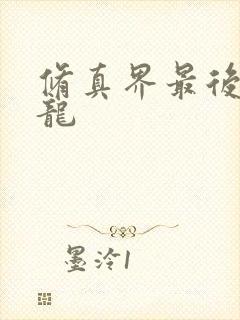 修真界最后一条龙