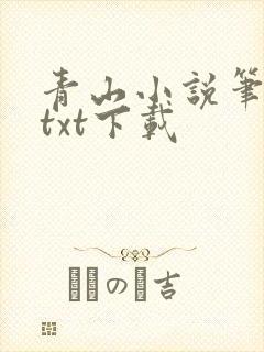 青山小说笔趣阁txt下载