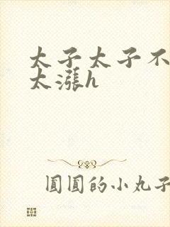 太子太子不要了太涨h