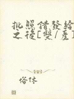 批照错发给情敌之后[双/产]