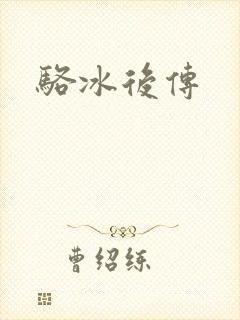 骆冰后传