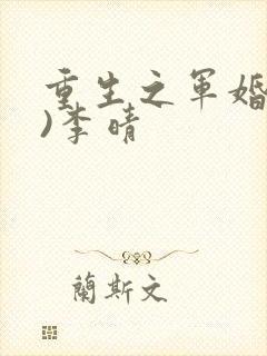 重生之军婚(h)李晴