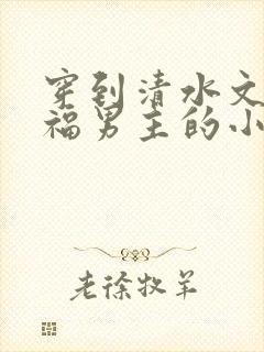 穿到清水文里造福男主的小说