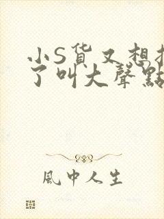 小S货又想挨C了叫大声点小