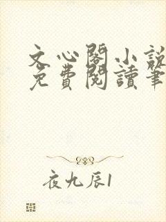 文心阁小说全文免费阅读笔趣阁