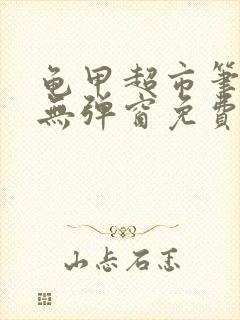 龟甲超市笔趣阁无弹窗免费阅读