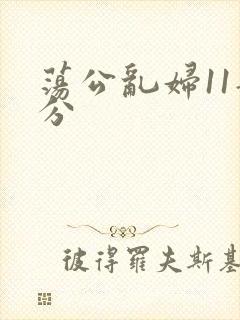 荡公乱妇11部分封面