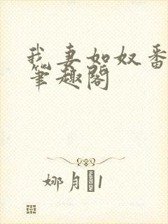 我妻如奴番外篇笔趣阁