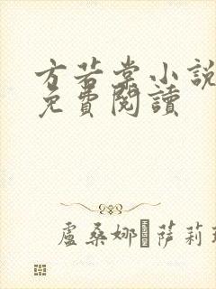 方若棠小说全文免费阅读封面