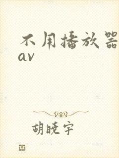 不用播放器的gav