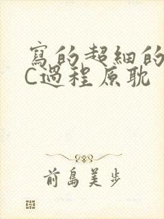 写的超细的多肉C过程原耽