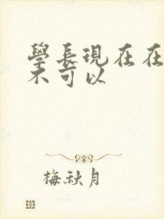 学长现在在上课不可以