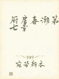 厨房春潮第三十七章