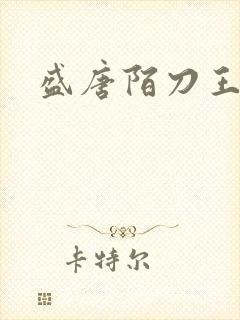 盛唐陌刀王封面