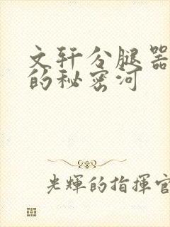 文轩分腿器河马的秘密河封面