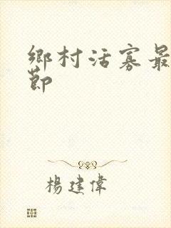 乡村活寡最新章节