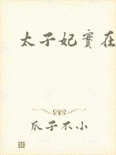 太子妃实在美丽