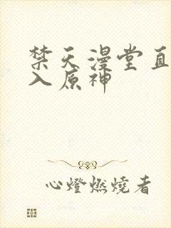 禁天漫堂直接进入原神封面