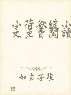 小荷欲绽小说全文免费阅读笔趣阁封面