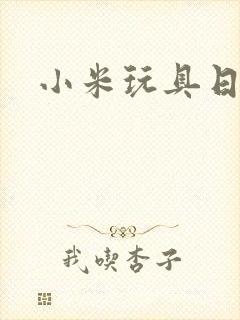 小米玩具日记
