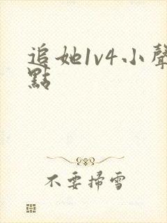 追她1v4小声点