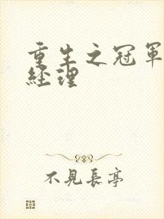 重生之冠军篮球经理